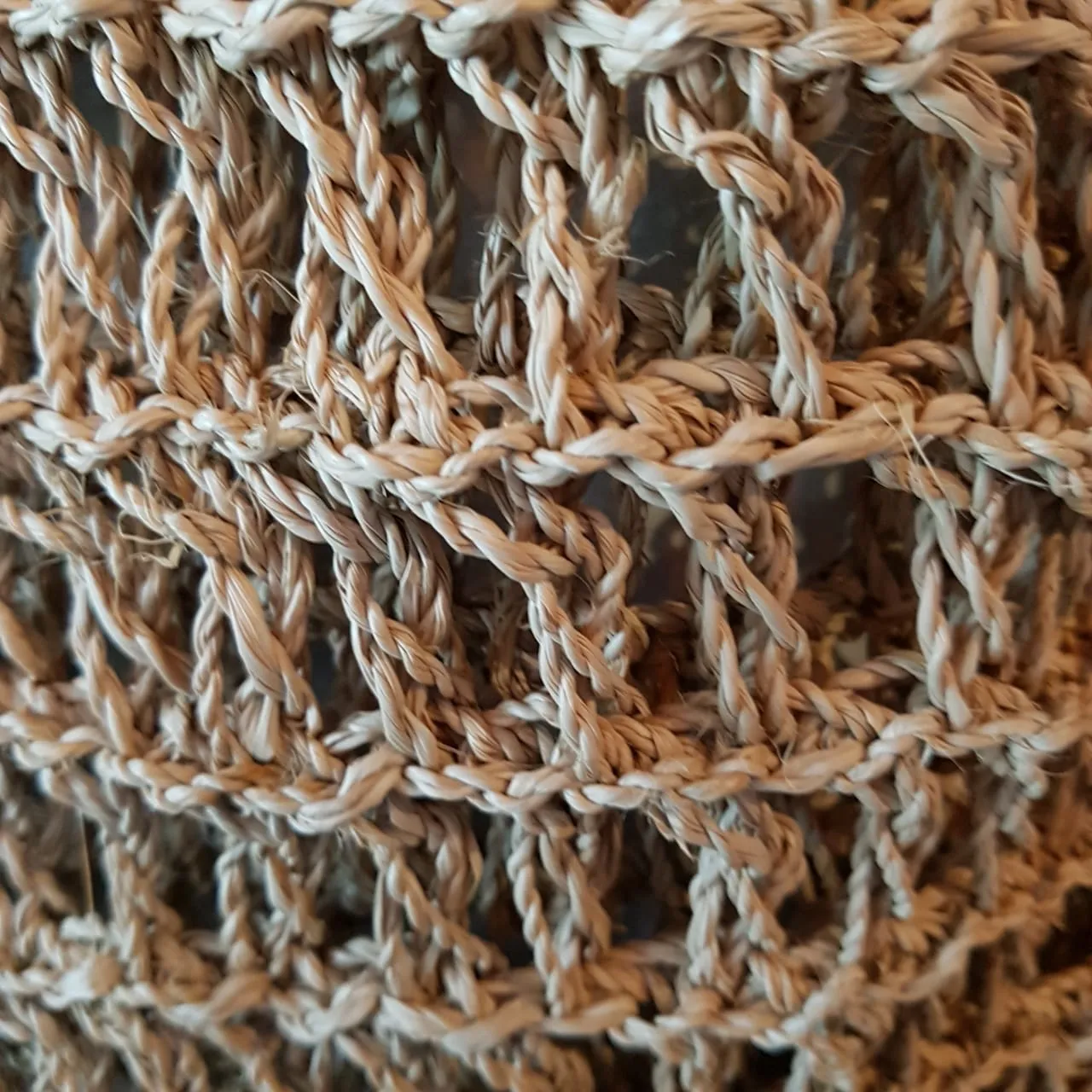 Natural Woven String Jute Shoulder Bag