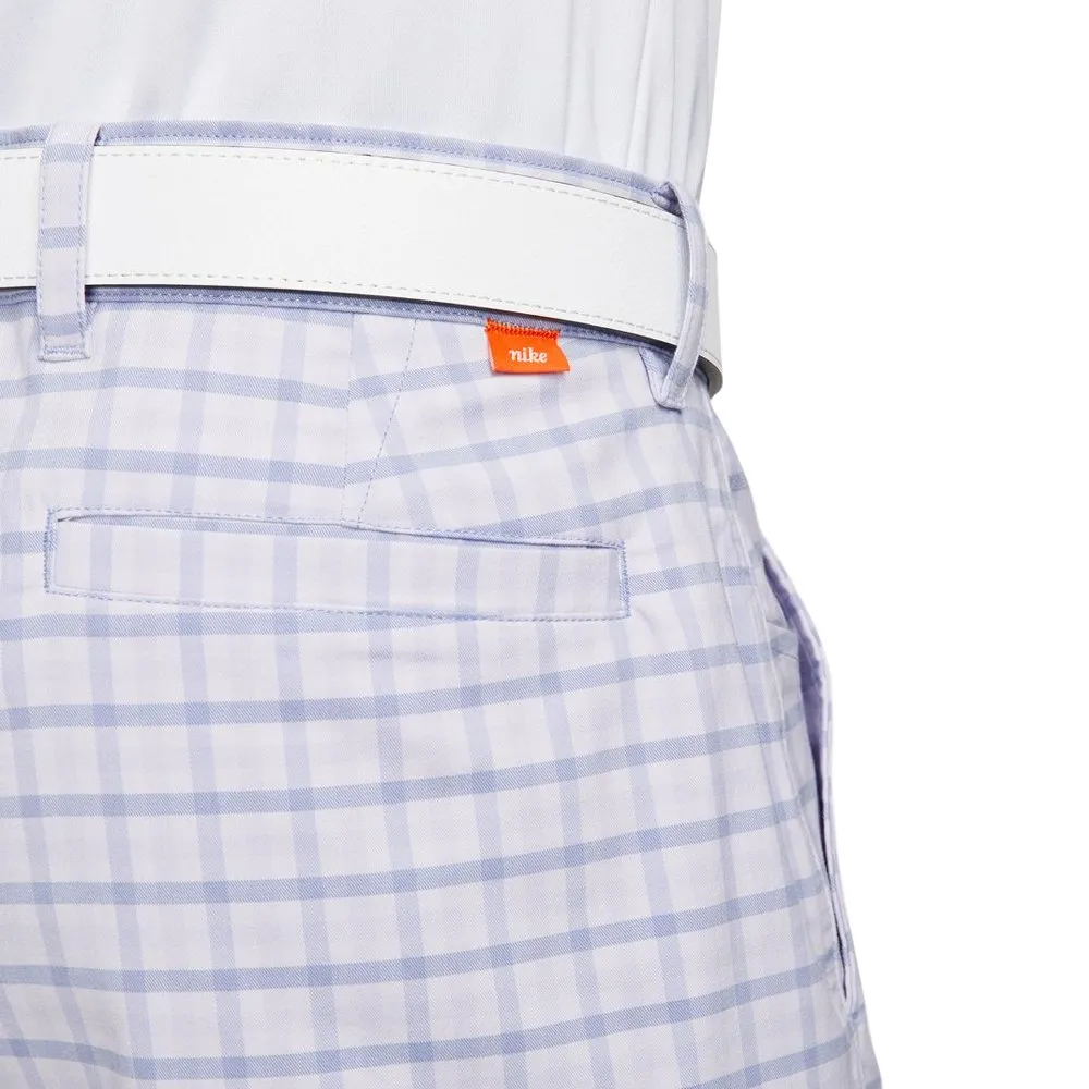 Nike Dri-FIT UV Chino Plaid Golf Shorts 2022