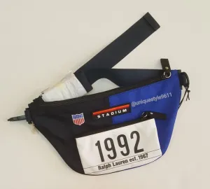 Nwt Polo Ralph Lauren Tokyo Stadium 1992 P-Wing Fanny Pack