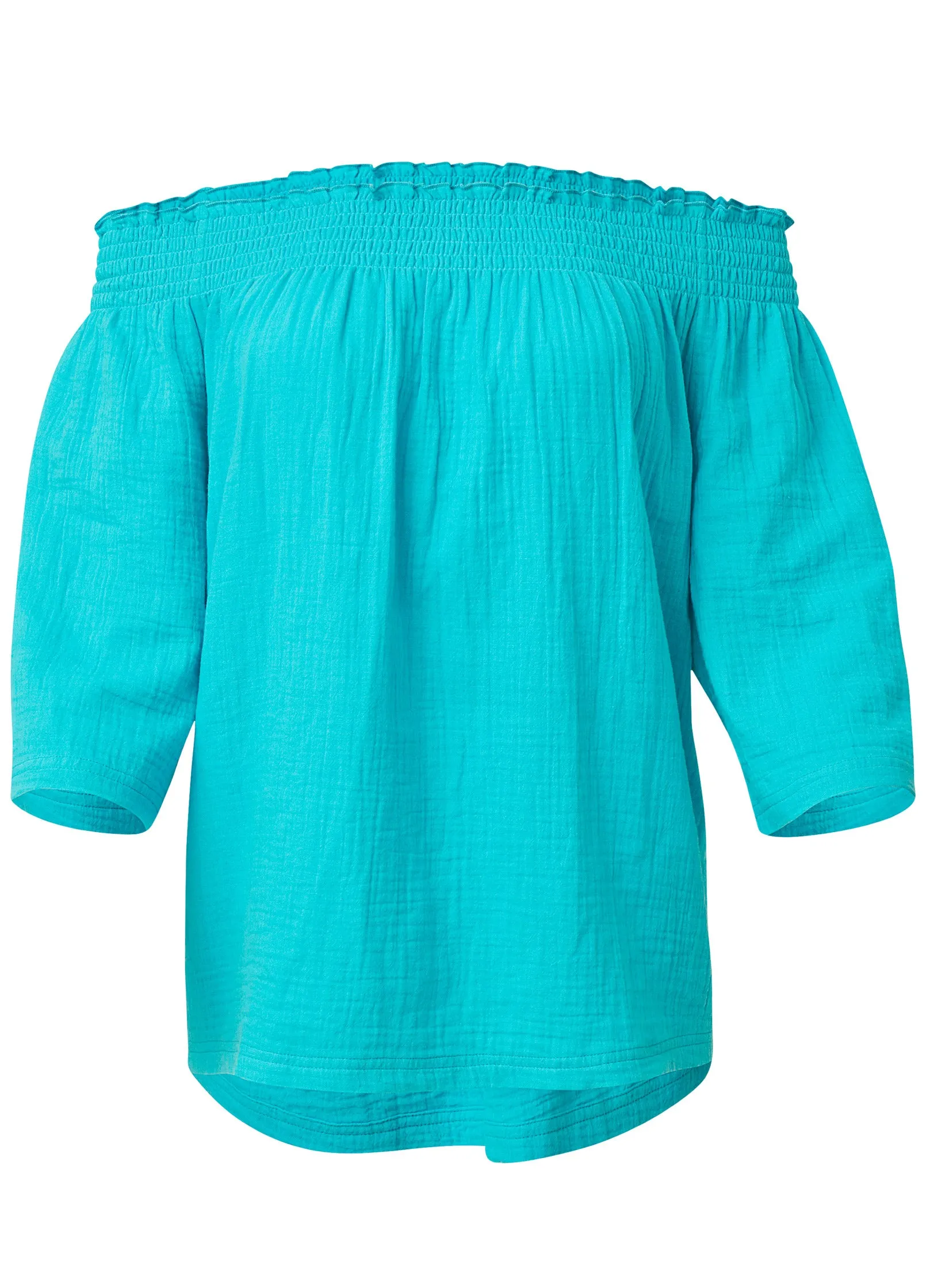 Pack And Go Shirt Cover-Up - Aqua Reef