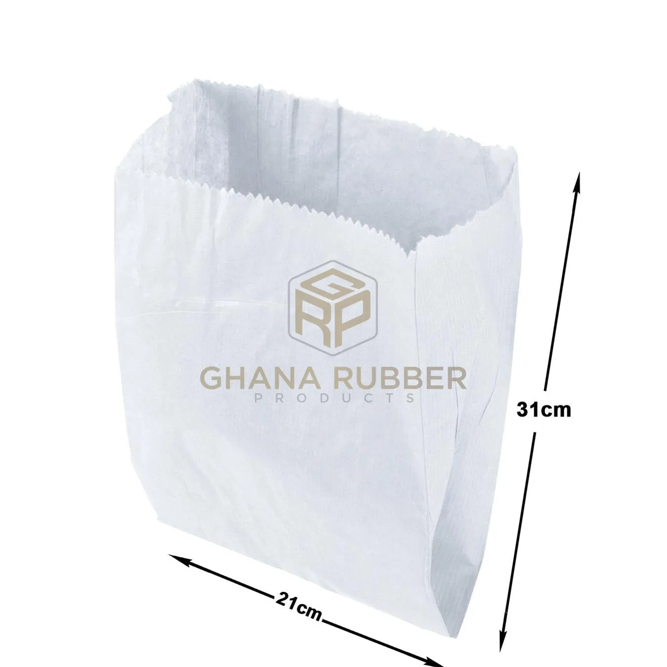 Paper Bags for Pastry Extra Large White