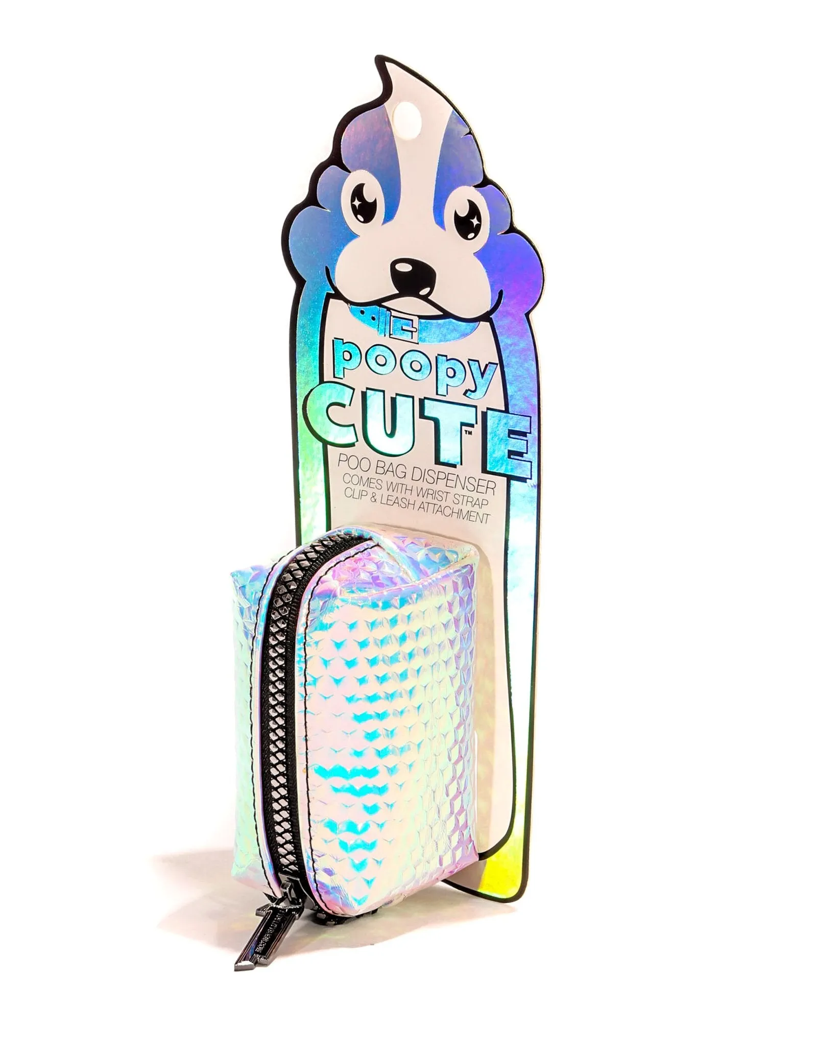 poopyCUTE | Cute Poop Bag Holder | INTERPLANETARY Voyager Silver