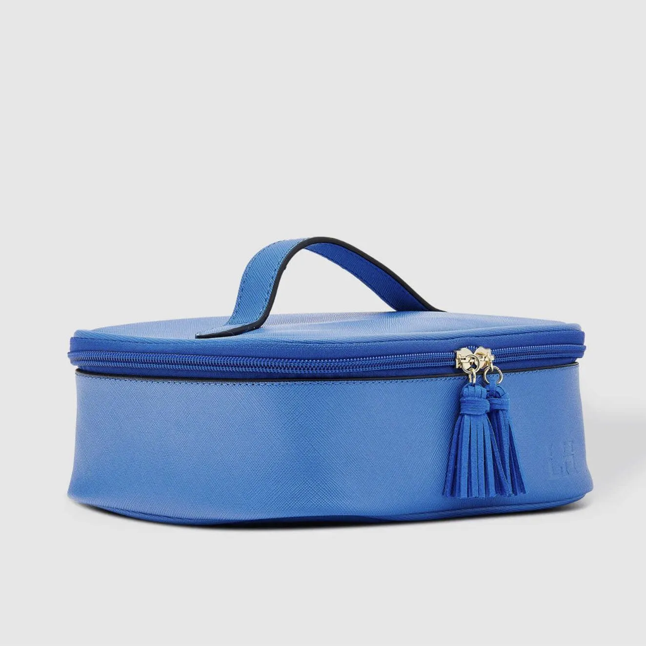 Priscilla Cosmetic Case | Cornflower Blue