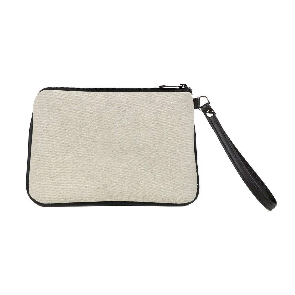 "Orlando Love" Embroidered Canvas Vegan Wristlet/Crossbody Bag (Multicolored)