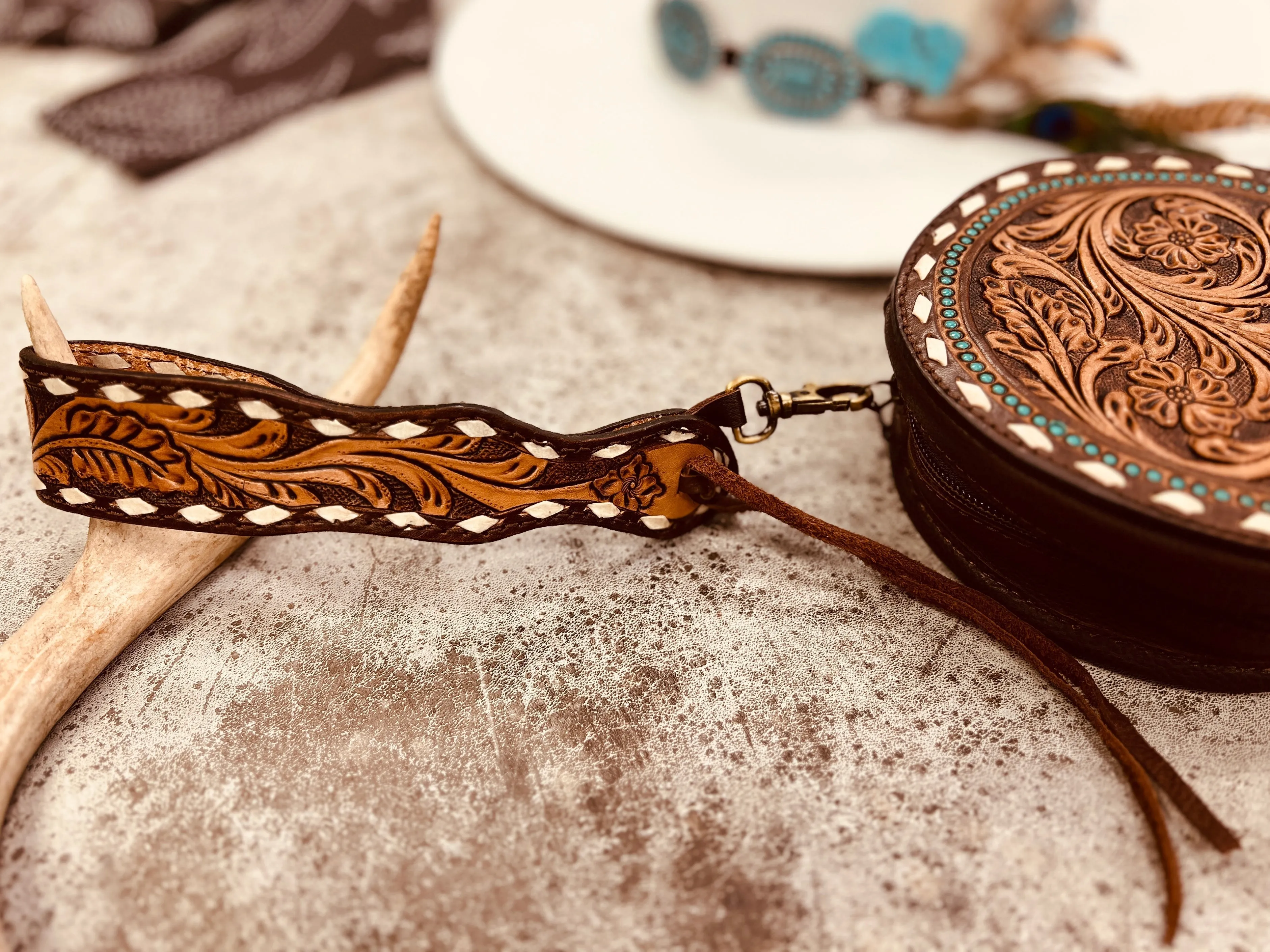 'Round The West Darlin' Wristlet