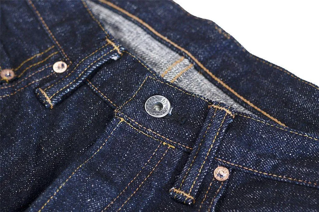 SAMURAI JEANS - S211VX "Benkei" 17oz Selvedge Denim - Relaxed Tapered Fit One Wash
