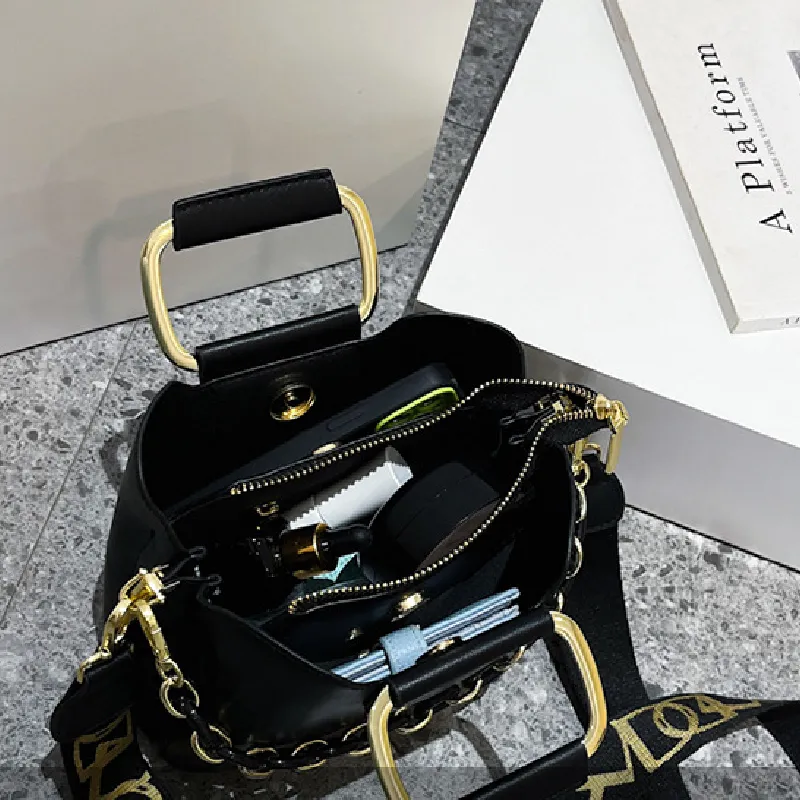 Sohiwoo Retro Square Crossbody Satchel Bag Classic Solid Color Handbag Versatile Shoulder Bag